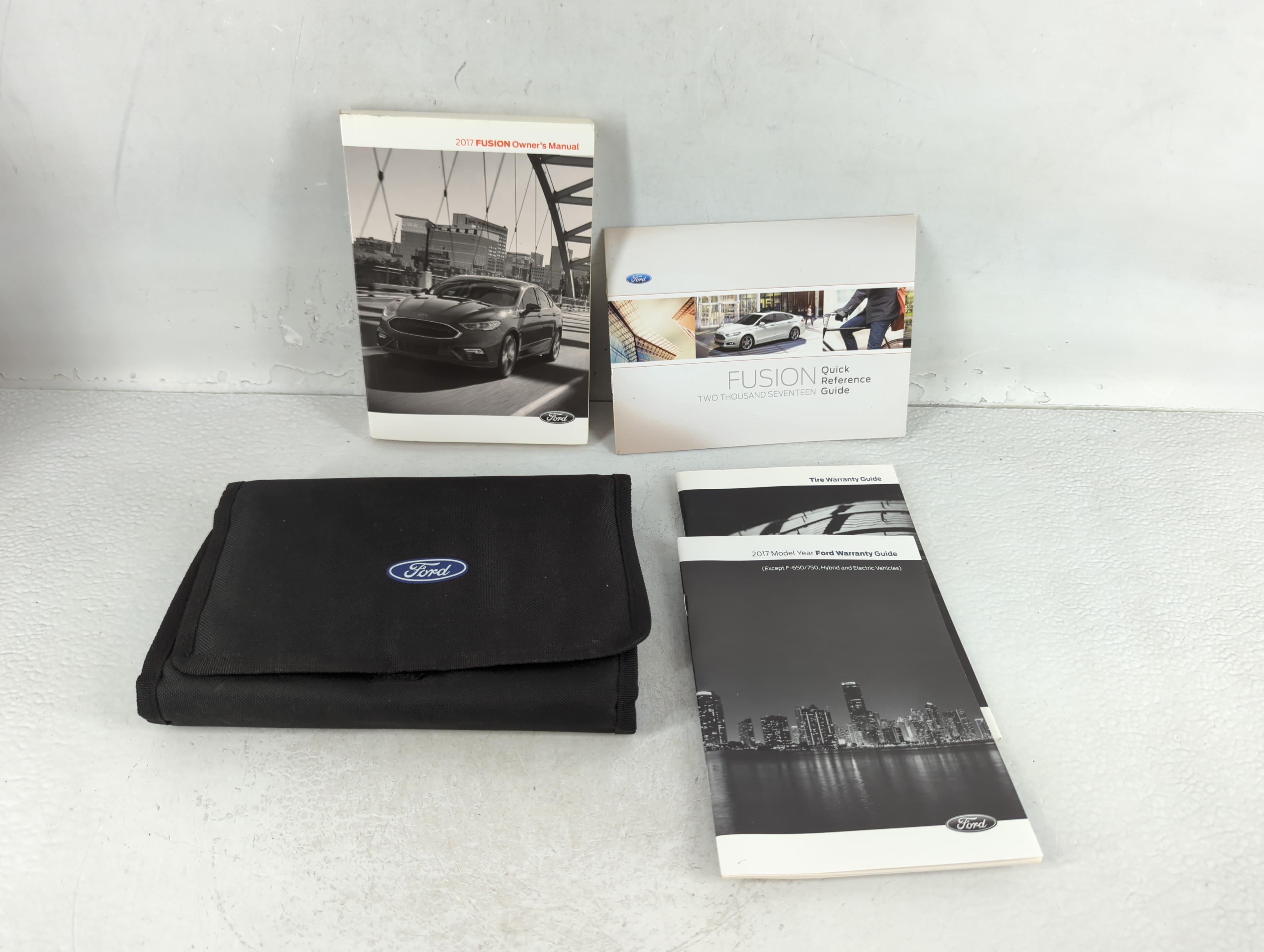 2017 Ford Fusion Owners Manual Book Guide 724320 - Oemusedautoparts1.com