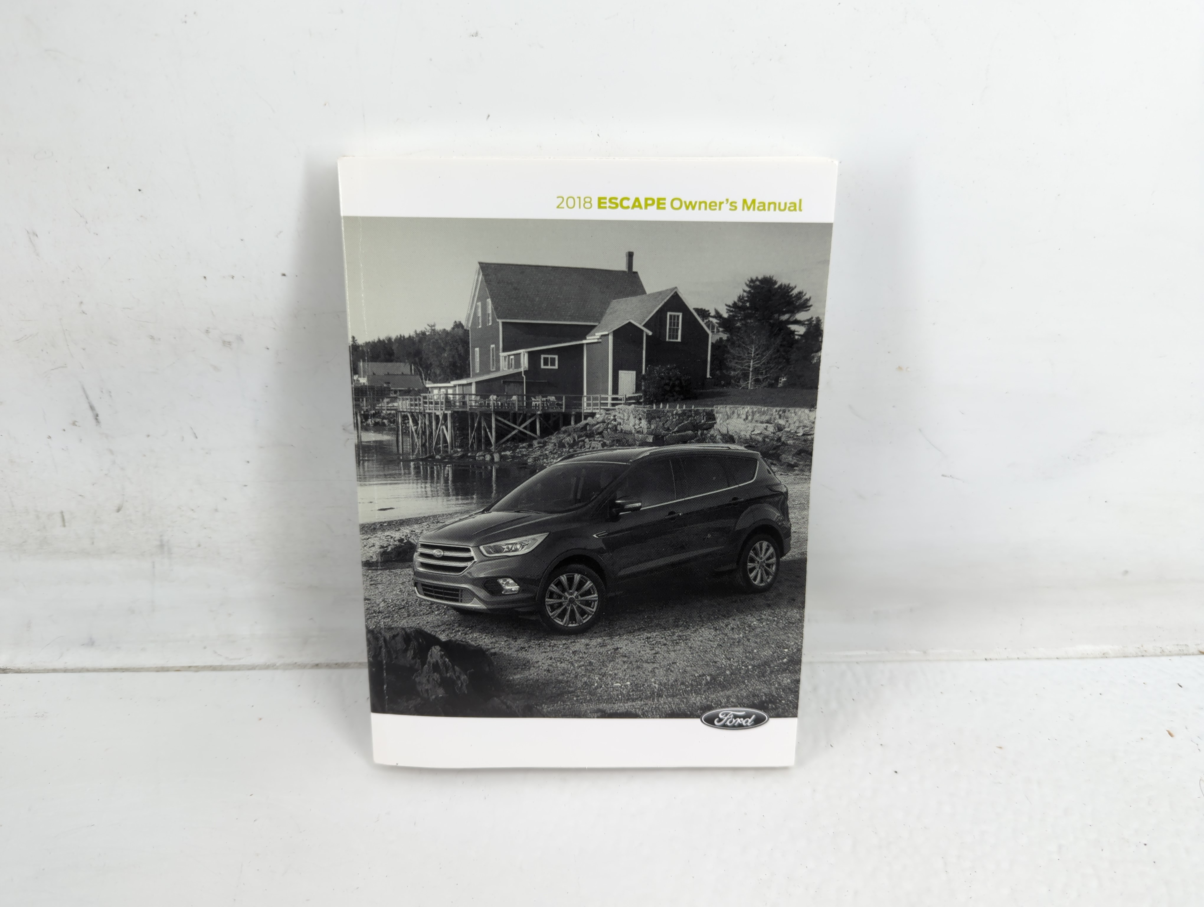 Picture of 2018 Ford Escape Owners Manual Book Guide 724332