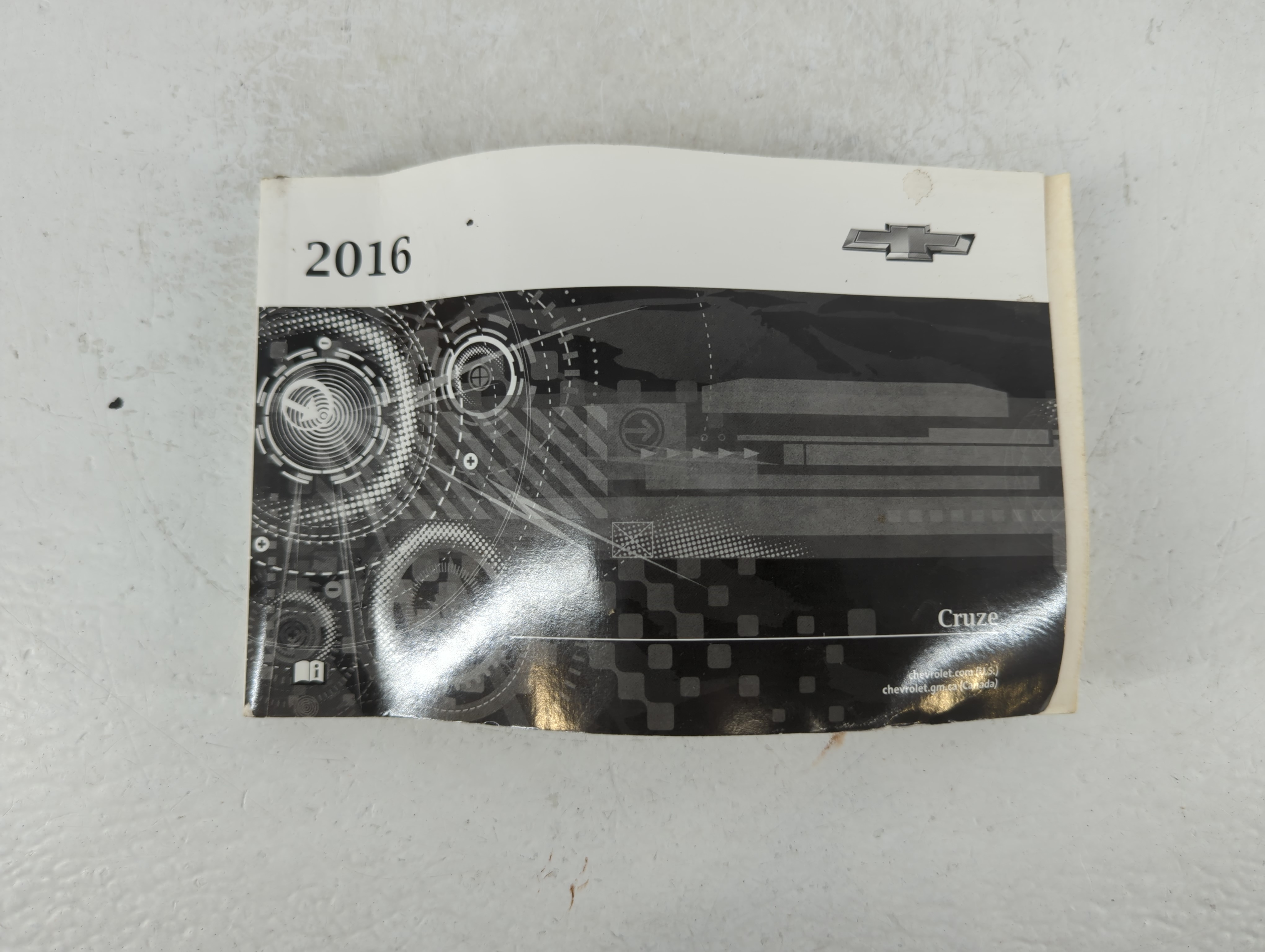2016 Chevrolet Cruze Owners Manual Book Guide 724358 - Oemusedautoparts1.com