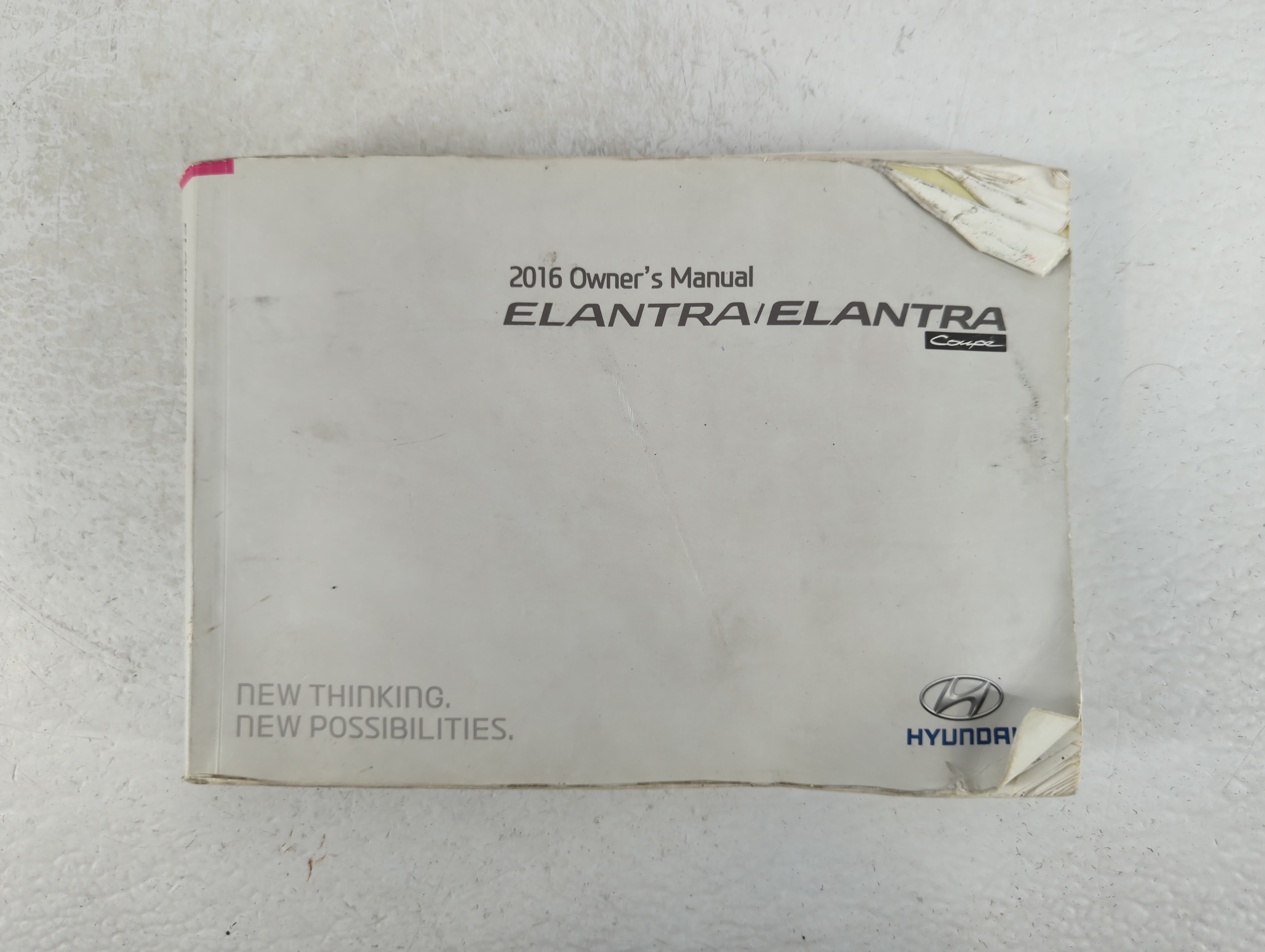2016 Hyundai Elantra Owners Manual Book Guide 724359 - Oemusedautoparts1.com