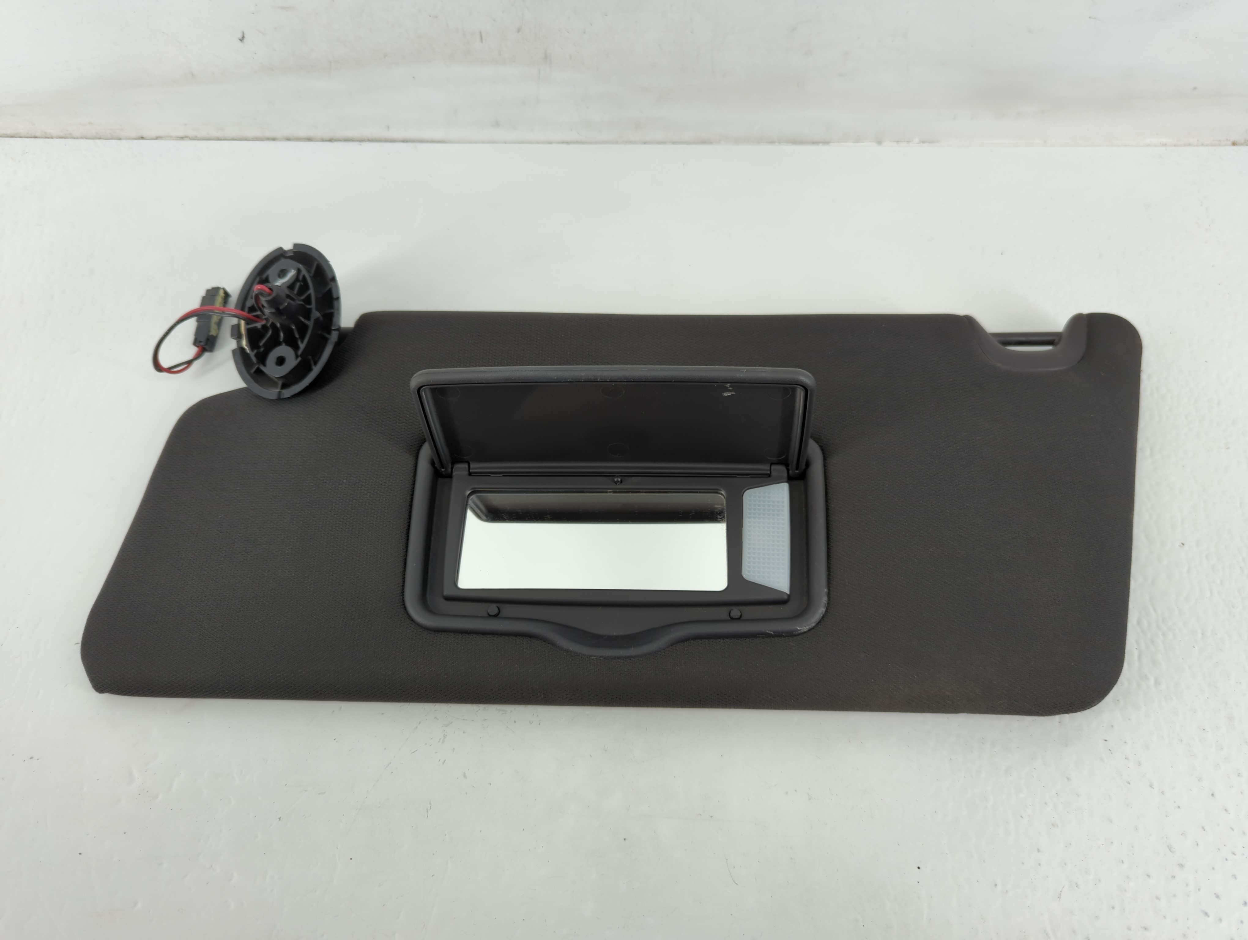 Picture of 2011-2015 Ford Explorer Driver Sun Visor Mirror Left Sunvisor Black 724562