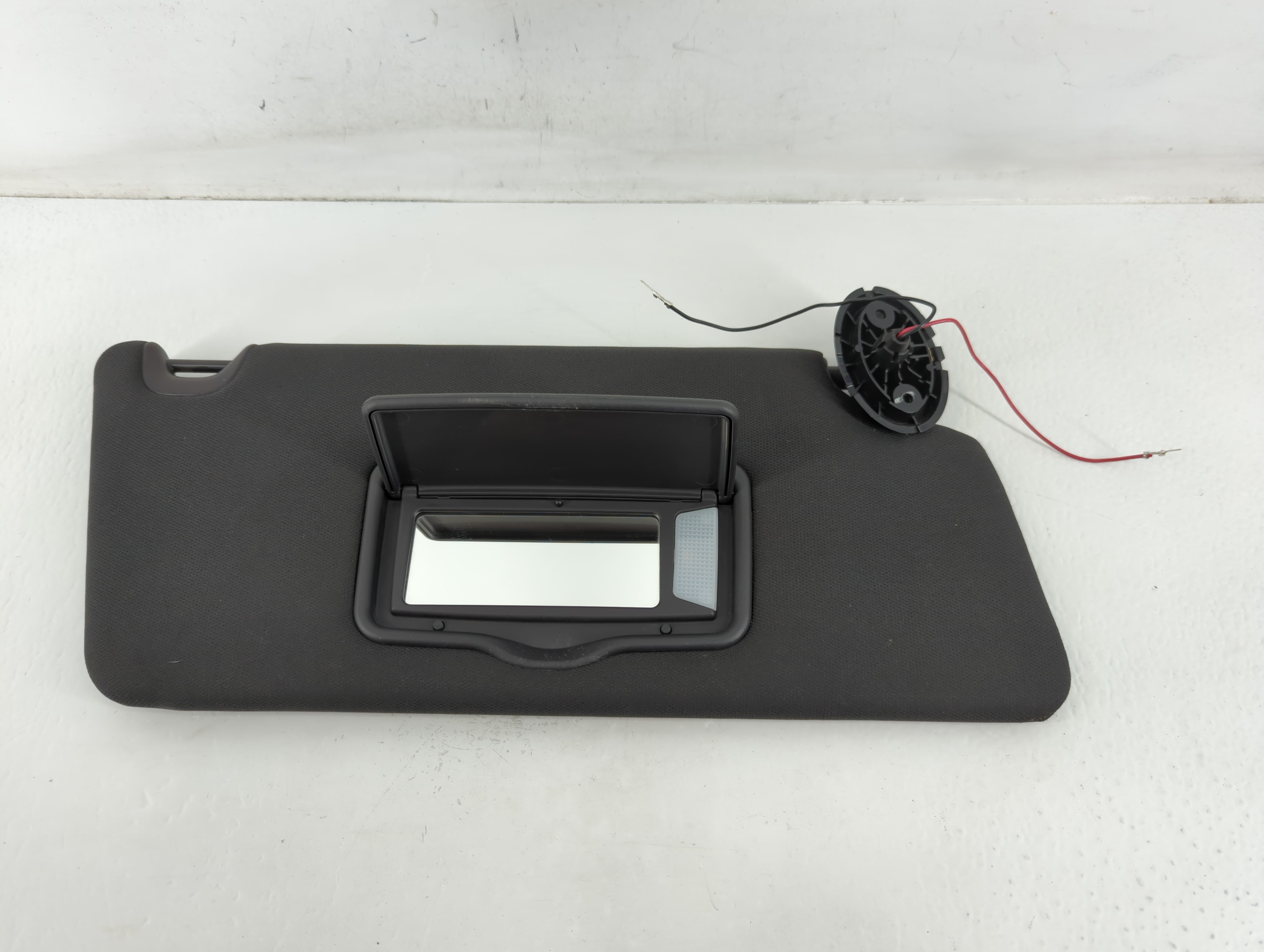 Picture of 2011-2015 Ford Explorer Passenger Sun Visor Mirror Right Sunvisor Black 724567