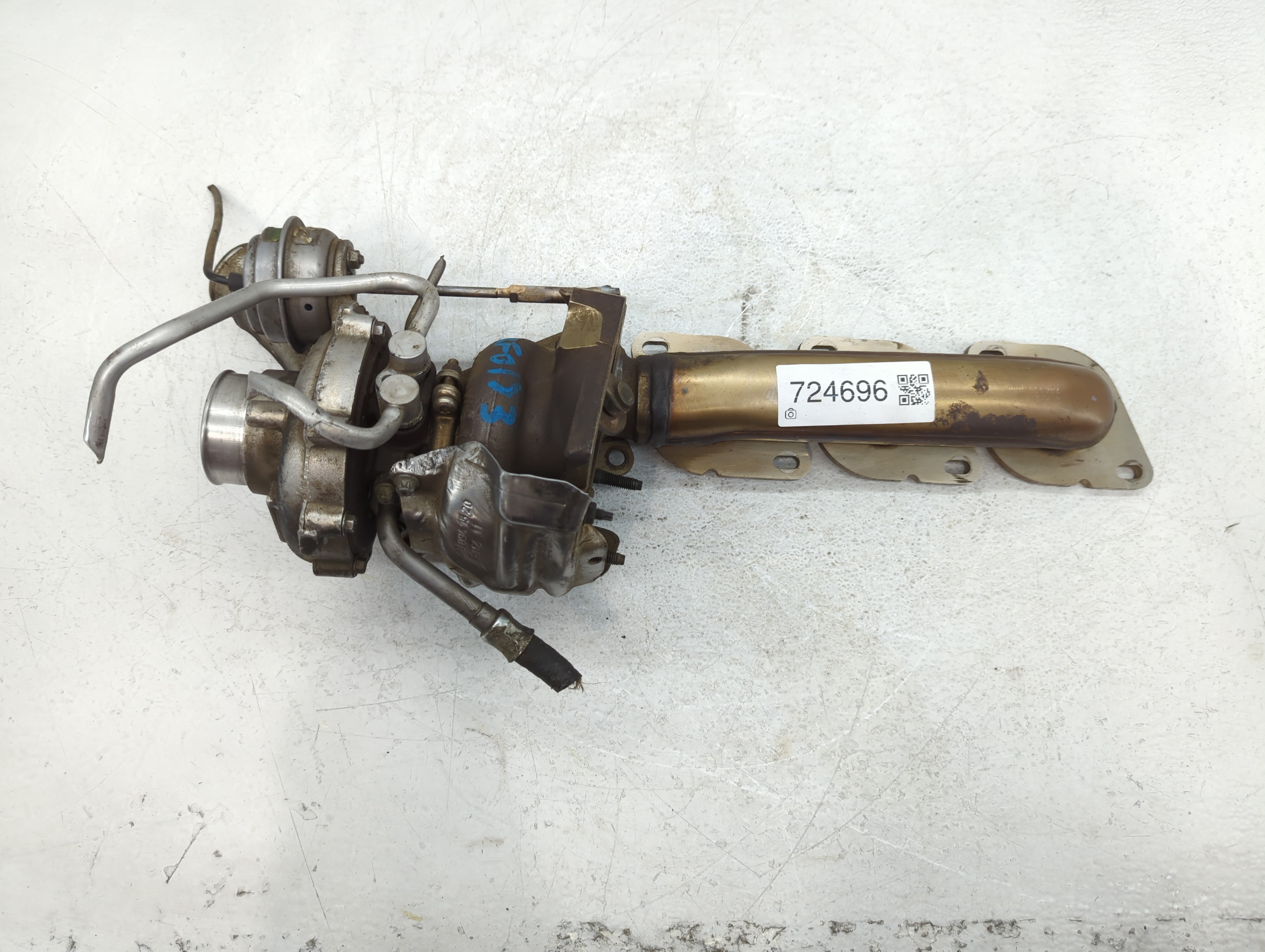 Bmw 550i Turbocharger Turbo Charger Super Charger Supercharger 724696 - Oemusedautoparts1.com