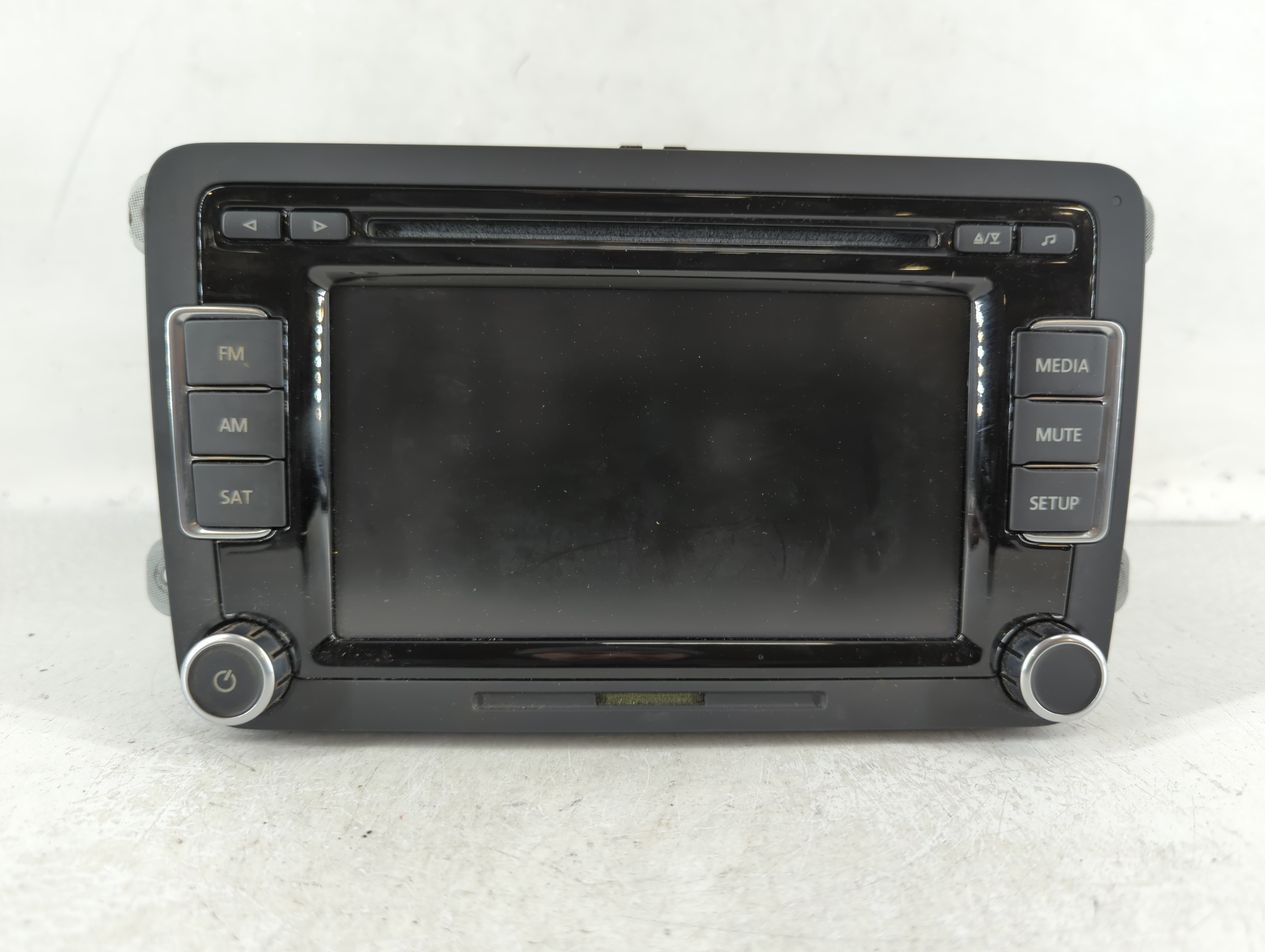 2009-2017 Volkswagen Tiguan Am Fm Cd Player Radio Receiver 725104 - Oemusedautoparts1.com