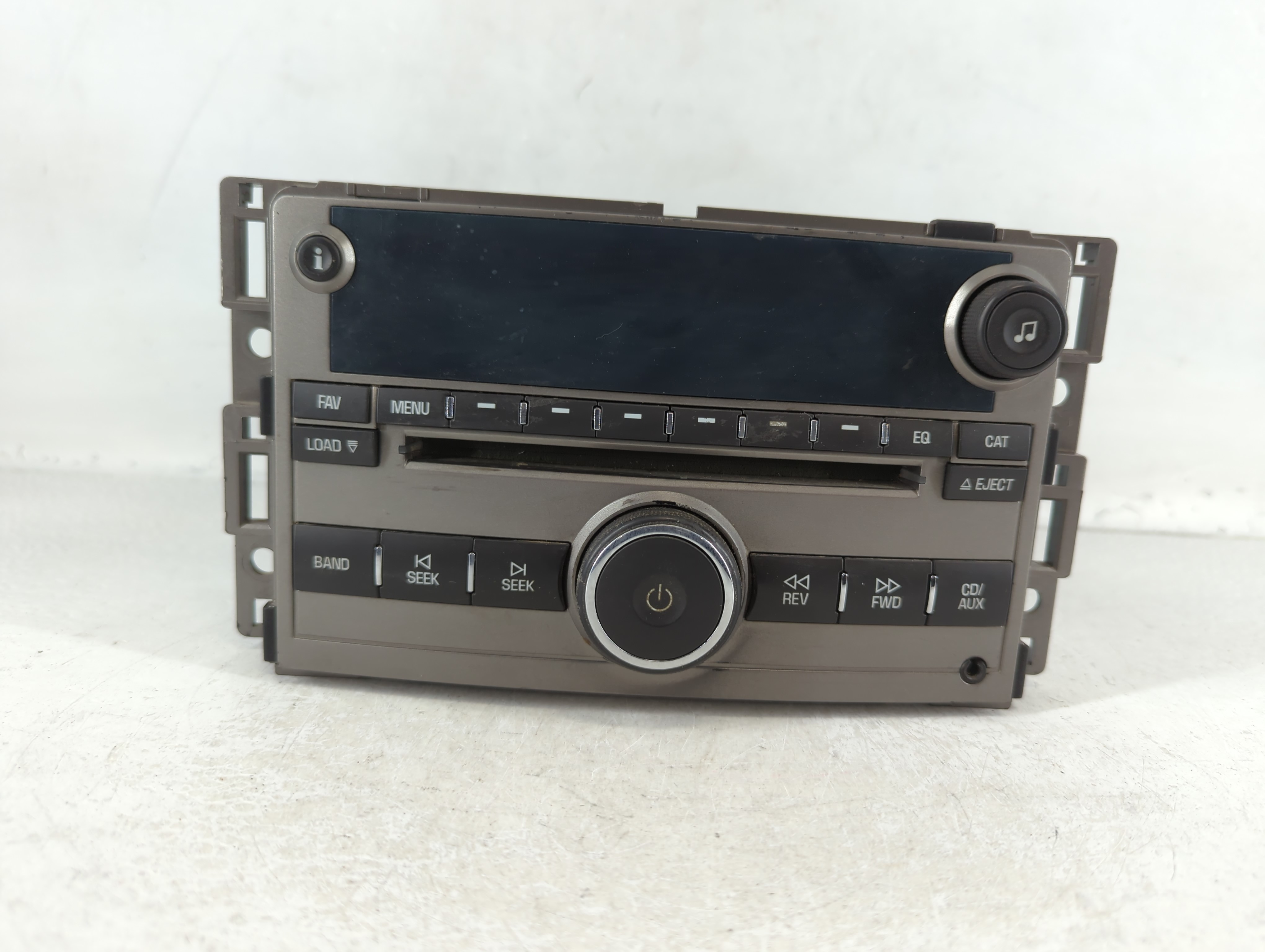 2009-2009 Chevrolet Malibu Am Fm Cd Player Radio Receiver 725234 - Oemusedautoparts1.com