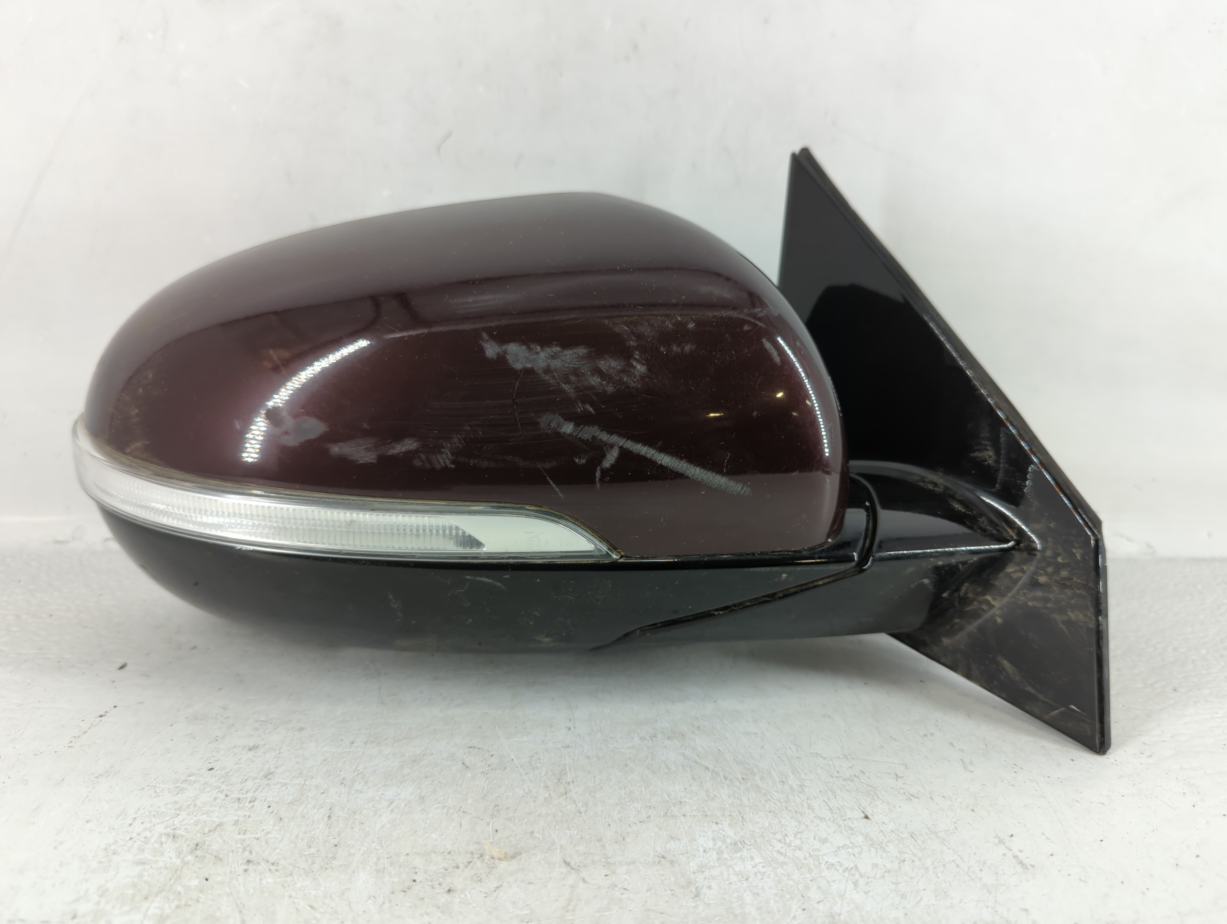 Picture of 2017-2020 Kia Sorento Passenger Right Side View Power Door Mirror Brown 726036
