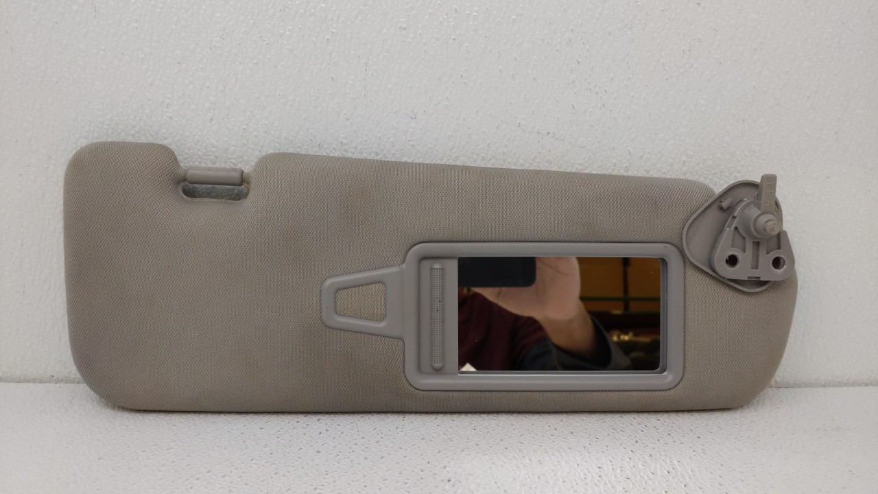 2011-2015 Hyundai Sonata Passenger Right Sun Visor Sunvisor Light Grey 73566 - Oemusedautoparts1.com