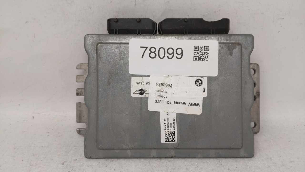 Picture of 2006 Mini Cooper Engine Control Computer Ecu Pcm Ecm Pcu Oem 78099
