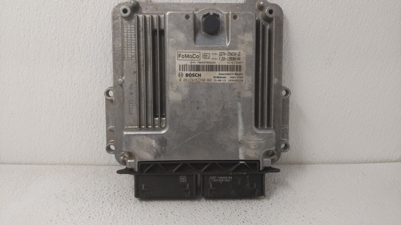 2016-2016 Ford Fusion Engine Computer Ecu Pcm Ecm Pcu Oem Gs7a-12a560-jc 120928 - Oemusedautoparts1.com