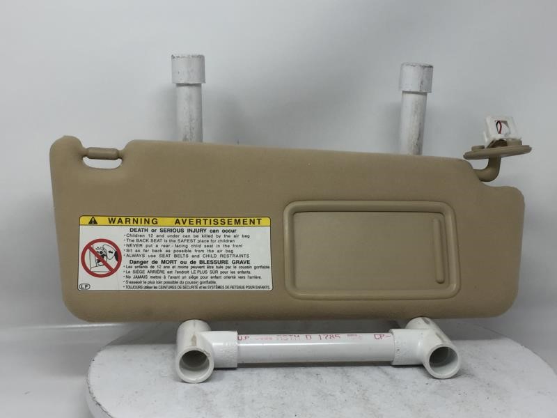 2001-2006 Lexus Gs300 Passenger Right Sun Visor Sunvisor 8366 - Oemusedautoparts1.com