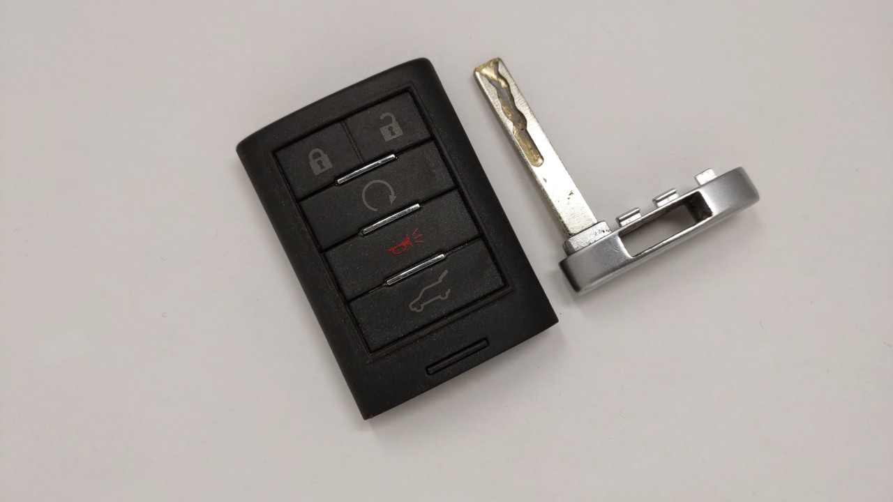 Cadillac Srx Keyless Entry Remote Fob Nbg009768t 22865375 5 Buttons 86354 - Oemusedautoparts1.com