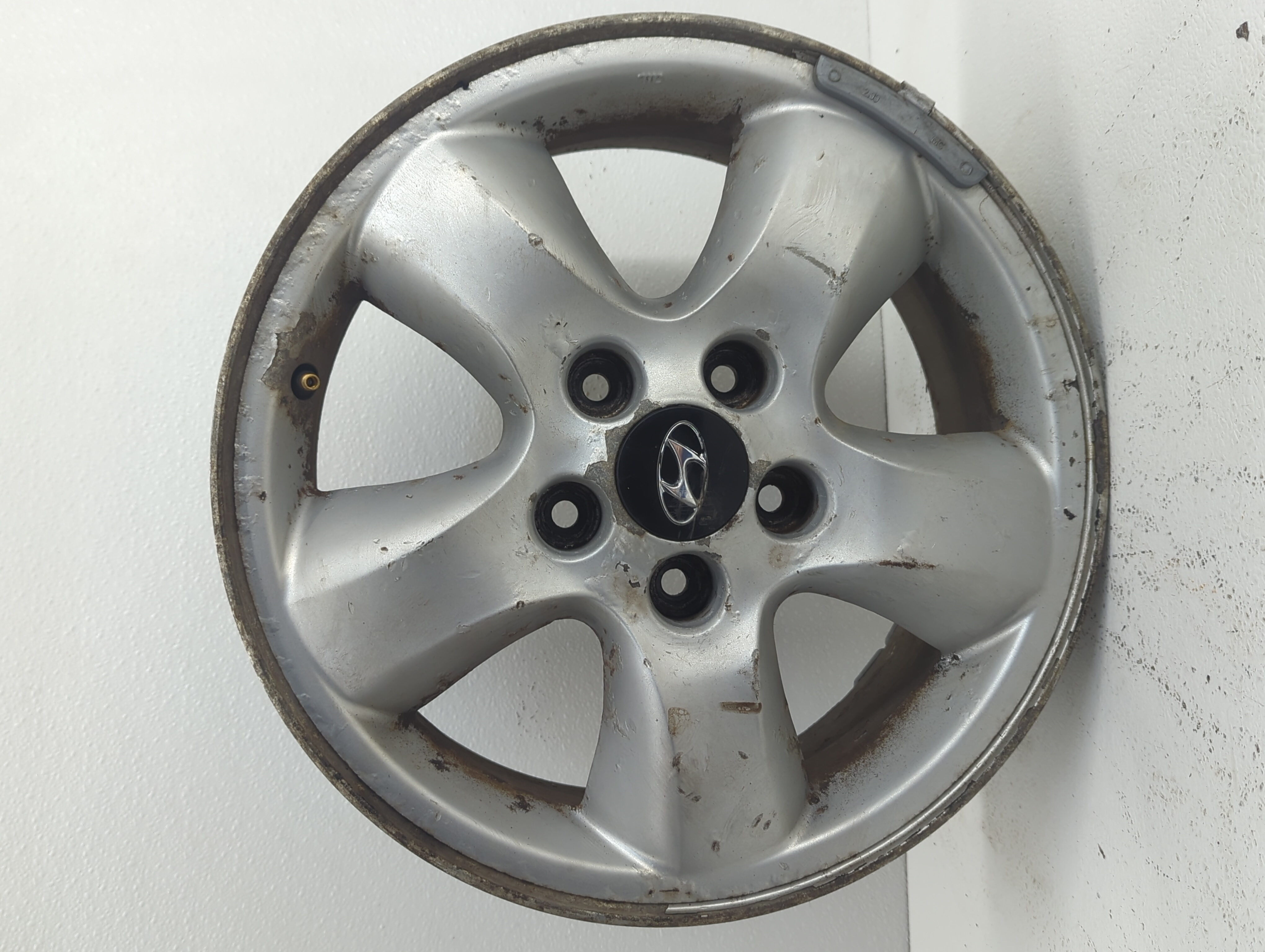 2005-2006 Hyundai Santa Fe Wheel Rim Oem Silver 911689 - Oemusedautoparts1.com