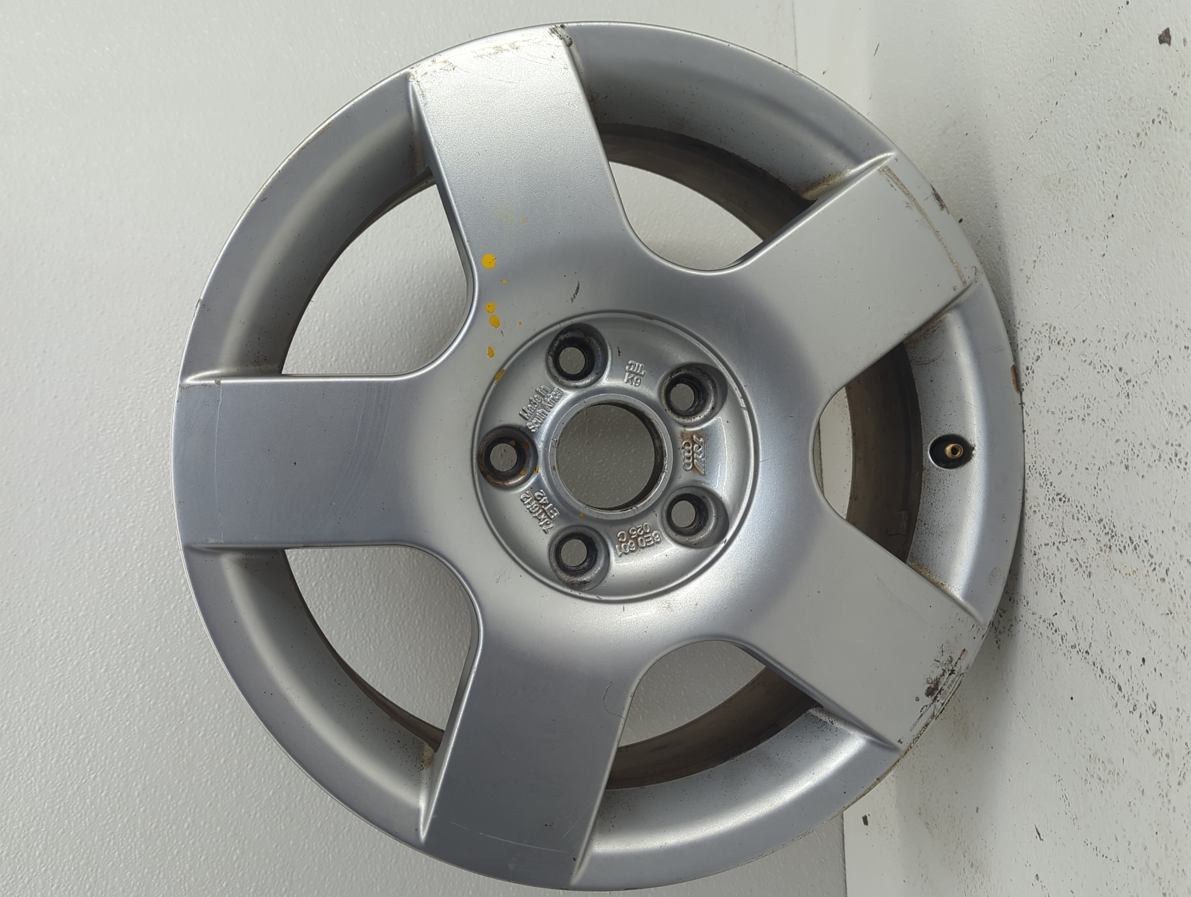 2002-2005 Audi A4 Wheel Rim Oem Silver 911759 - Oemusedautoparts1.com