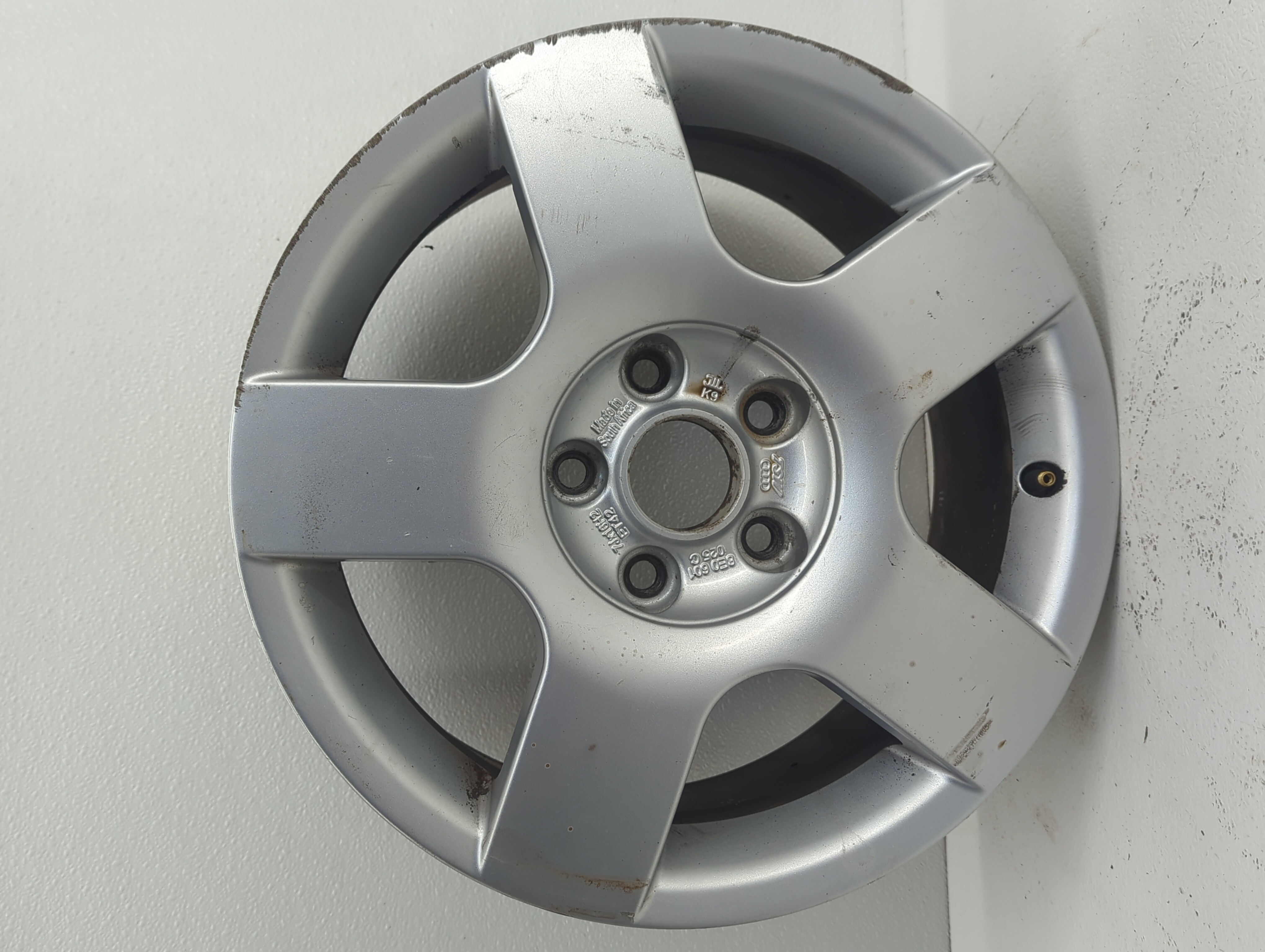 2002-2005 Audi A4 Wheel Rim Oem Silver 911907 - Oemusedautoparts1.com