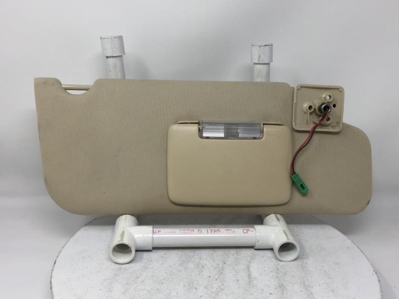 2007-2010 Lincoln Mkx Passenger Right Sun Visor Sunvisor 9268 - Oemusedautoparts1.com