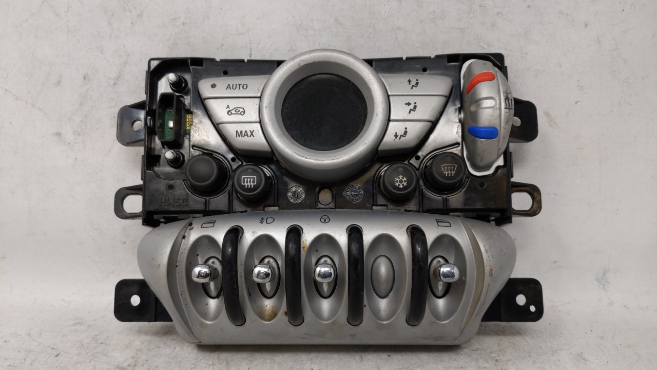 2008-2009 Mini Cooper Ac Heater Climate Control 69810603 93456 - Oemusedautoparts1.com